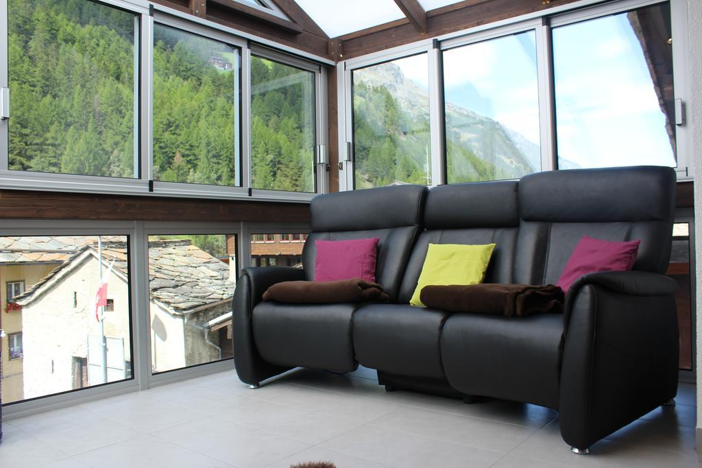 Апартаменты Haus Dorf 7 Саас-Грунд Экстерьер фото
