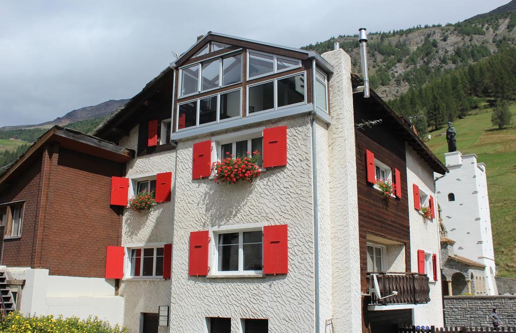 Апартаменты Haus Dorf 7 Саас-Грунд Экстерьер фото